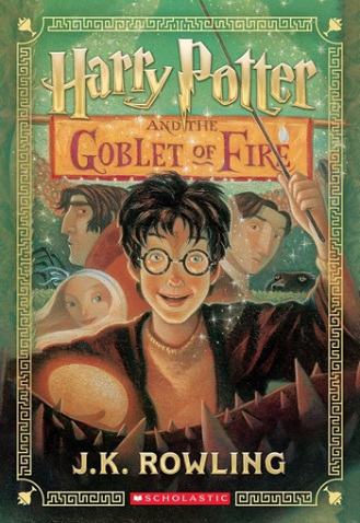 Book cover of Harry Potter and the Goblet of fire by J K Rowling