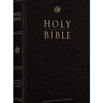 ESV Church Bible Black Cover